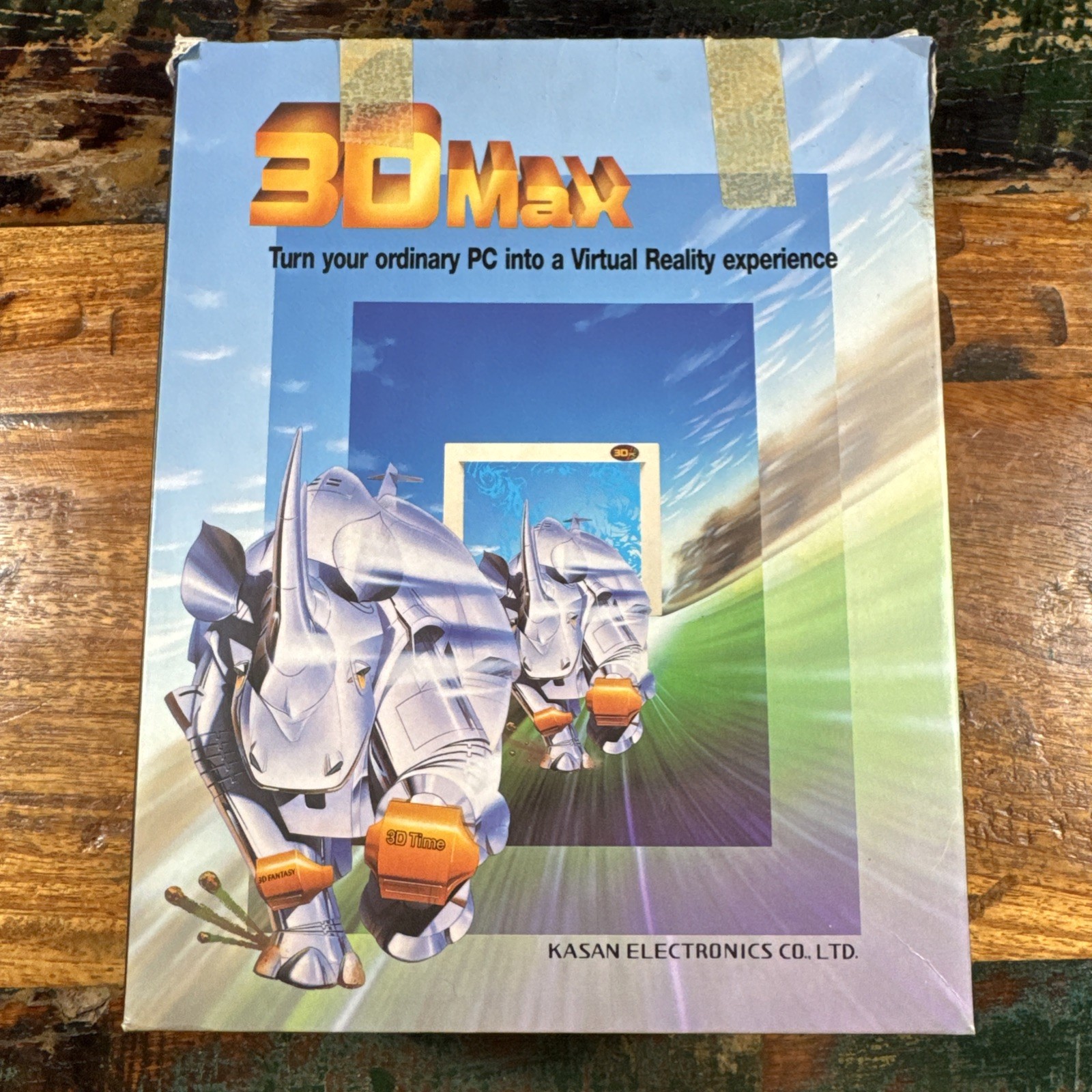 Vintage KASAN ELECTRONICS KASAN 3D-MAX Programming Computing 1995