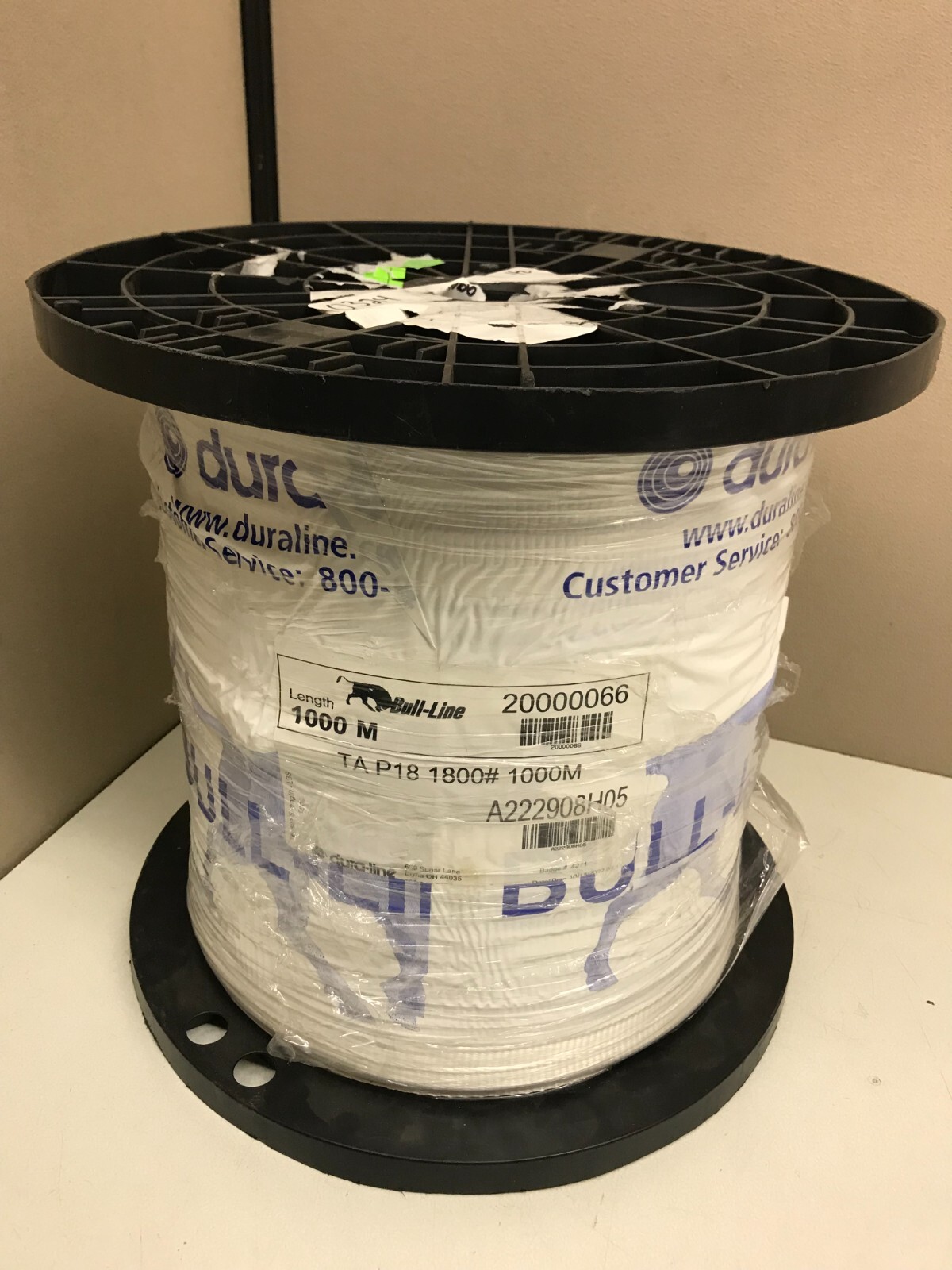 1000M Spool Bull-Line Woven Pull Tape TAP18 20000066 5/8" 1800lb Strength