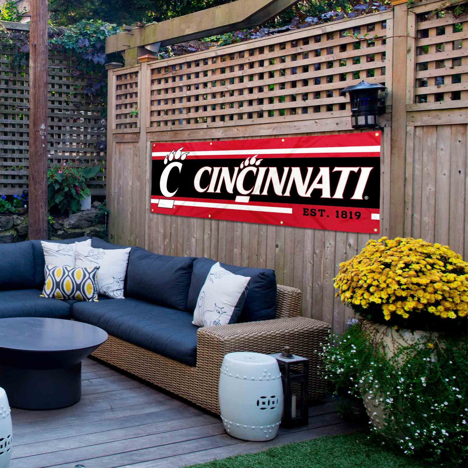 Cincinnati Bearcats Large 6 Foot Banner