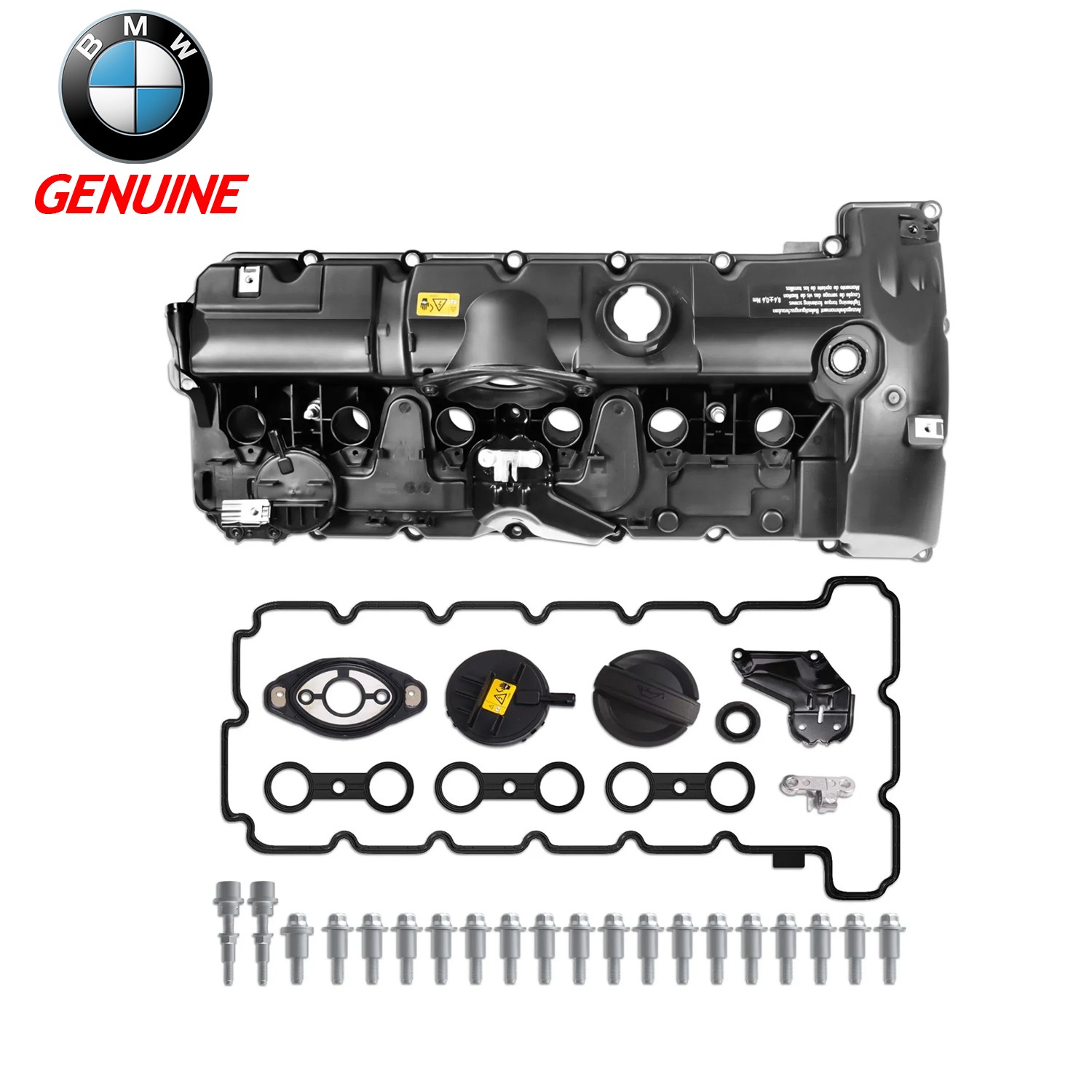 OEM Genuine BMW 128i 328i 528i X3 X5 Z4 Engine Valve Cover W/ Gasket 11127552281