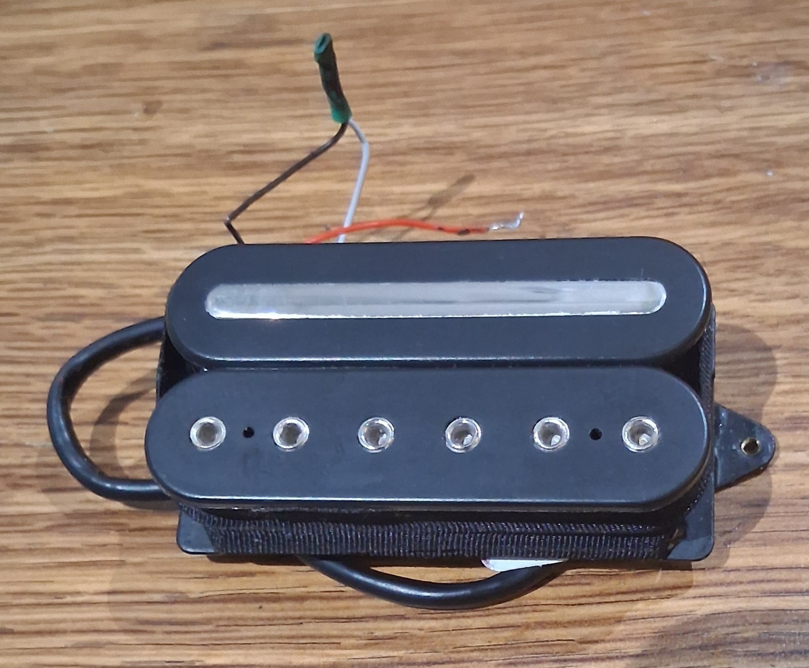 DiMarzio DP228BK Crunch Lab Humbucker Pickup, Black Bridge