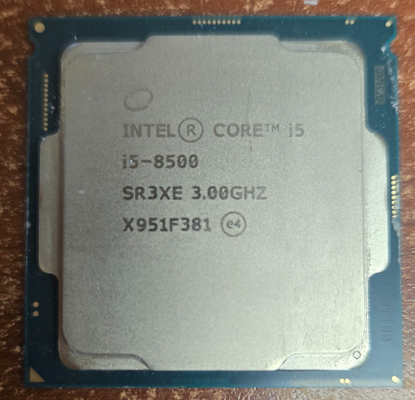Intel Core i5-8500 3.00GHz LGA1151 SR3XE Processor