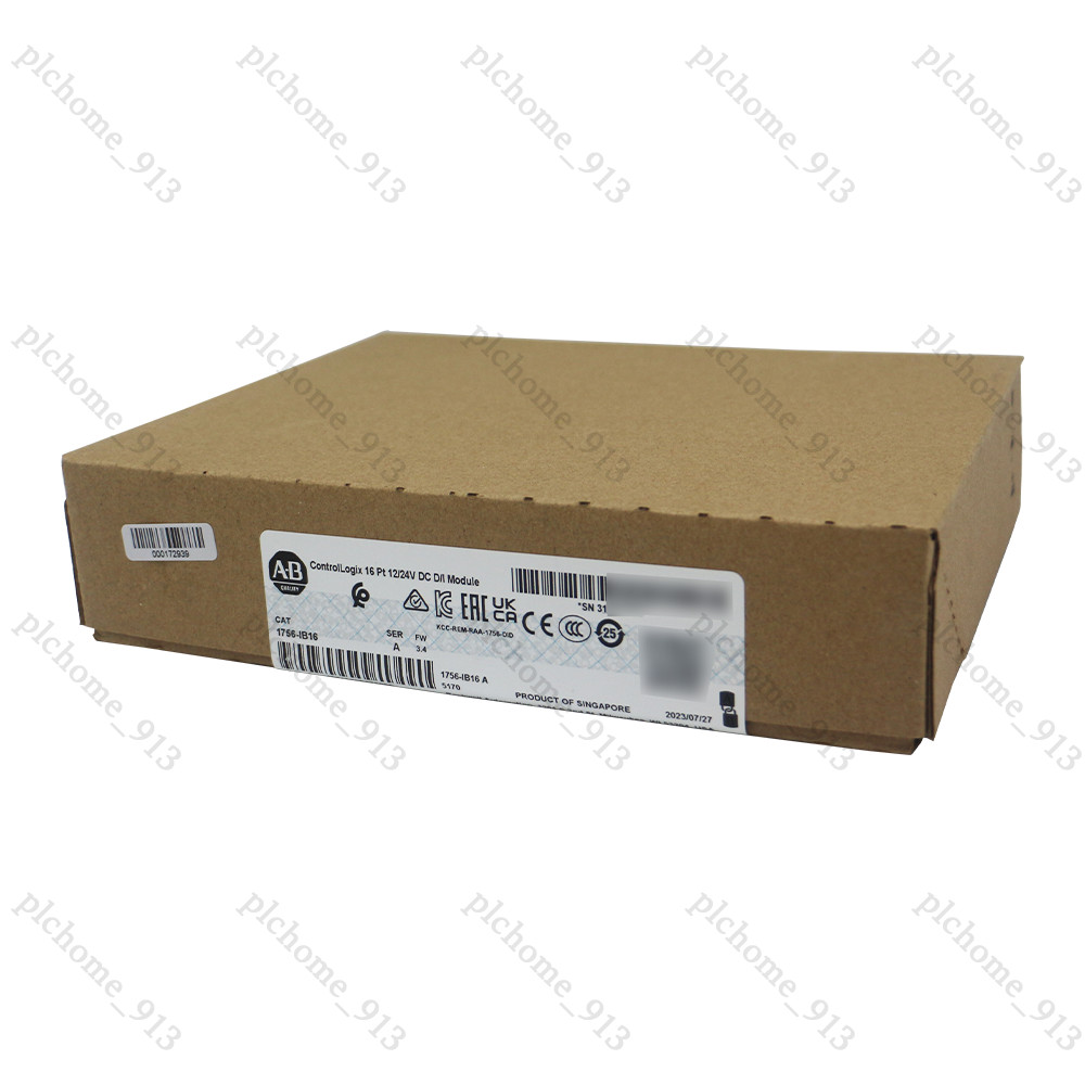 New Allen Bradley 1756-IB16 ControlLogix 16 Pt 12/24V DC D/I Module
