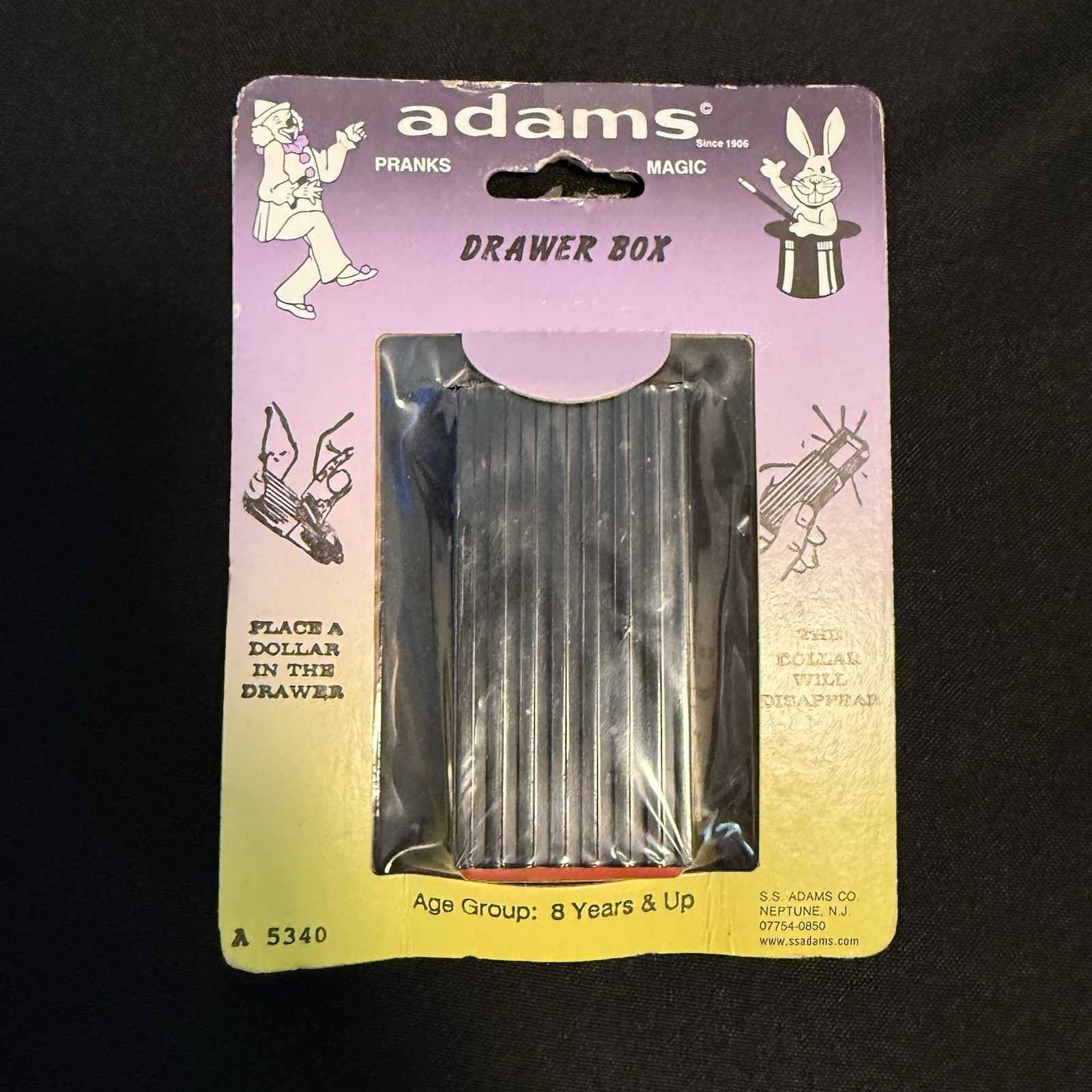 Adams Classic Gags & Jokes Magic Drawer Box New In Box NIB