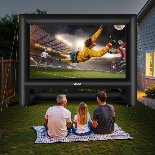 20FT Inflatable Movie Screen, Inflatable Projector Screen with Portable Storage