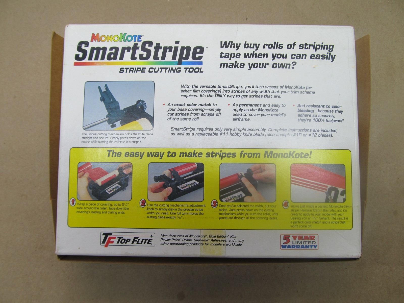Top Flite Monokote Smart Stripe Cutting Tool - #TOPR2420