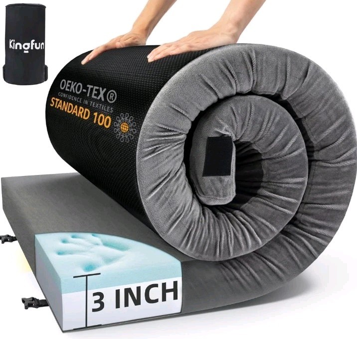 Sleeping Pad Adult Comfortable Thick Floor Mats Car Truck Tent Removable Travel