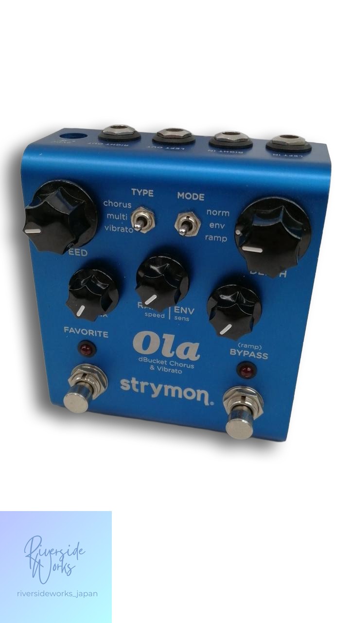 STRYMON OLA Chorus and Vibrato Effect Pedal Used JP
