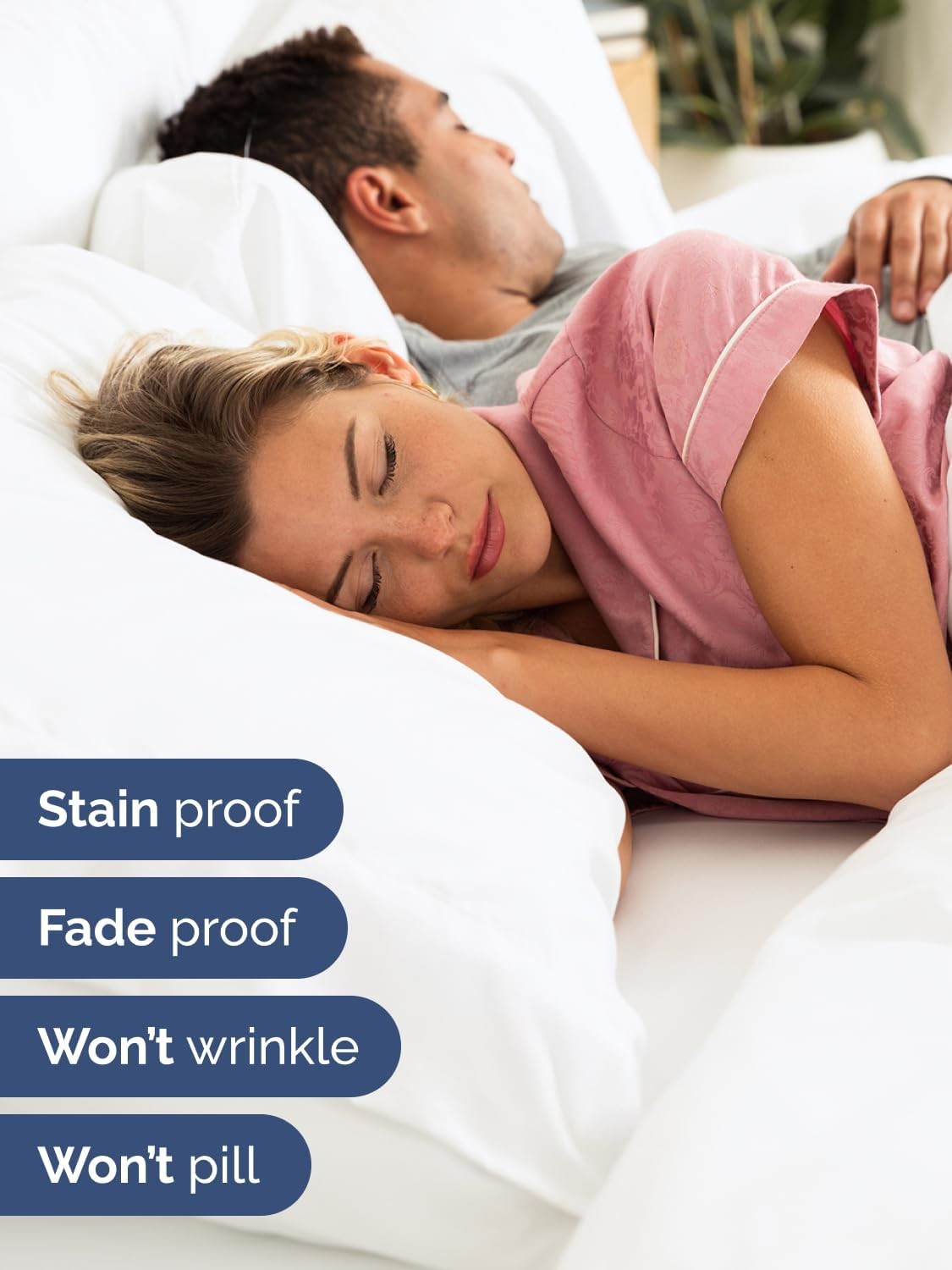 Extra Deep Pocket Queen Sheet Set - 4 Piece Breathable & Cooling Bed Sheets - Ho