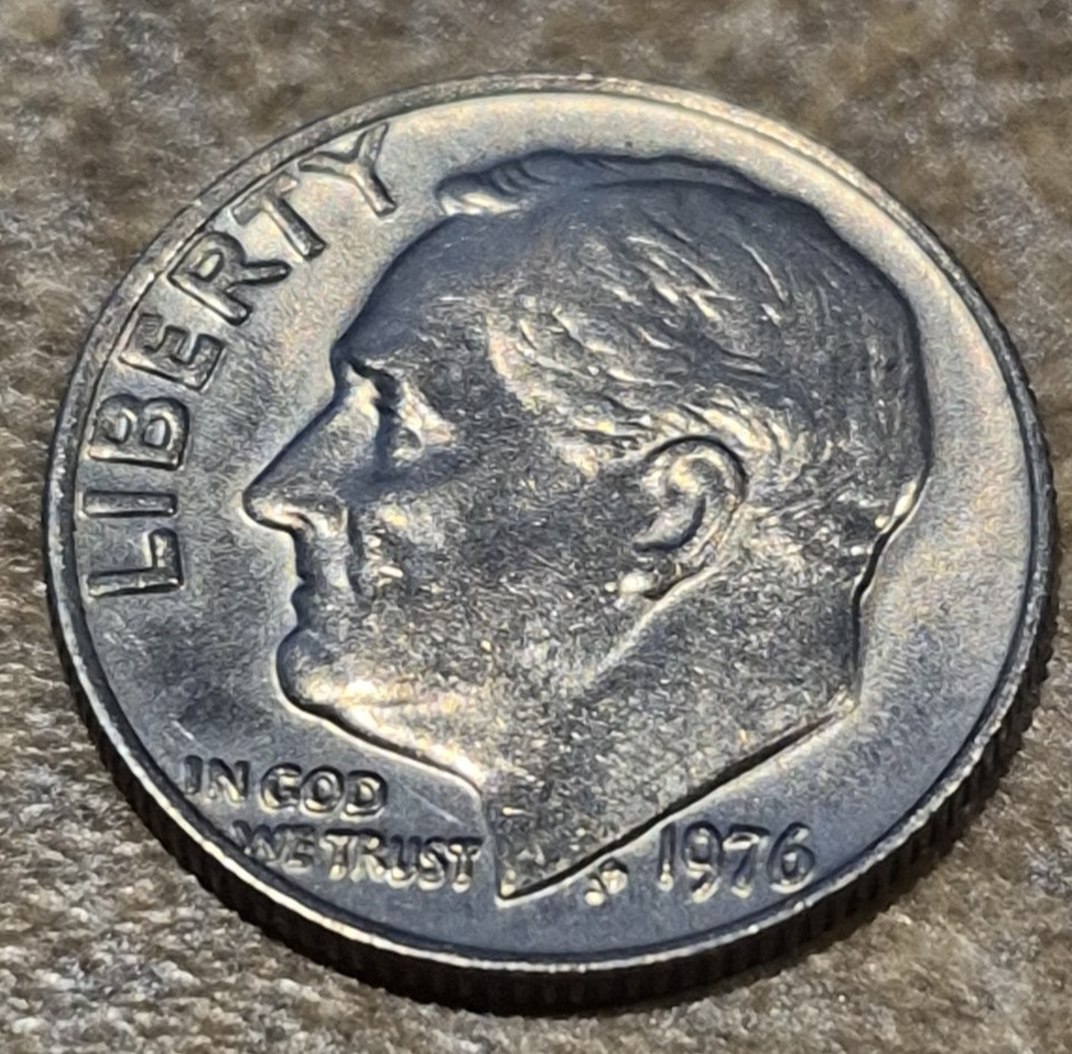 1976 P Roosevelt Dime Clad ** ON HAND **