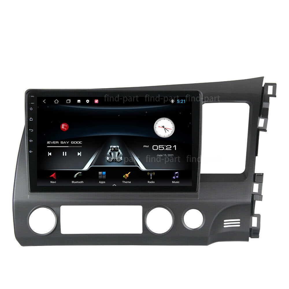 Android 12 10.1"Car Stereo Radio for 2006-11 Honda Civic (RHD) GPS NAV 2.5D