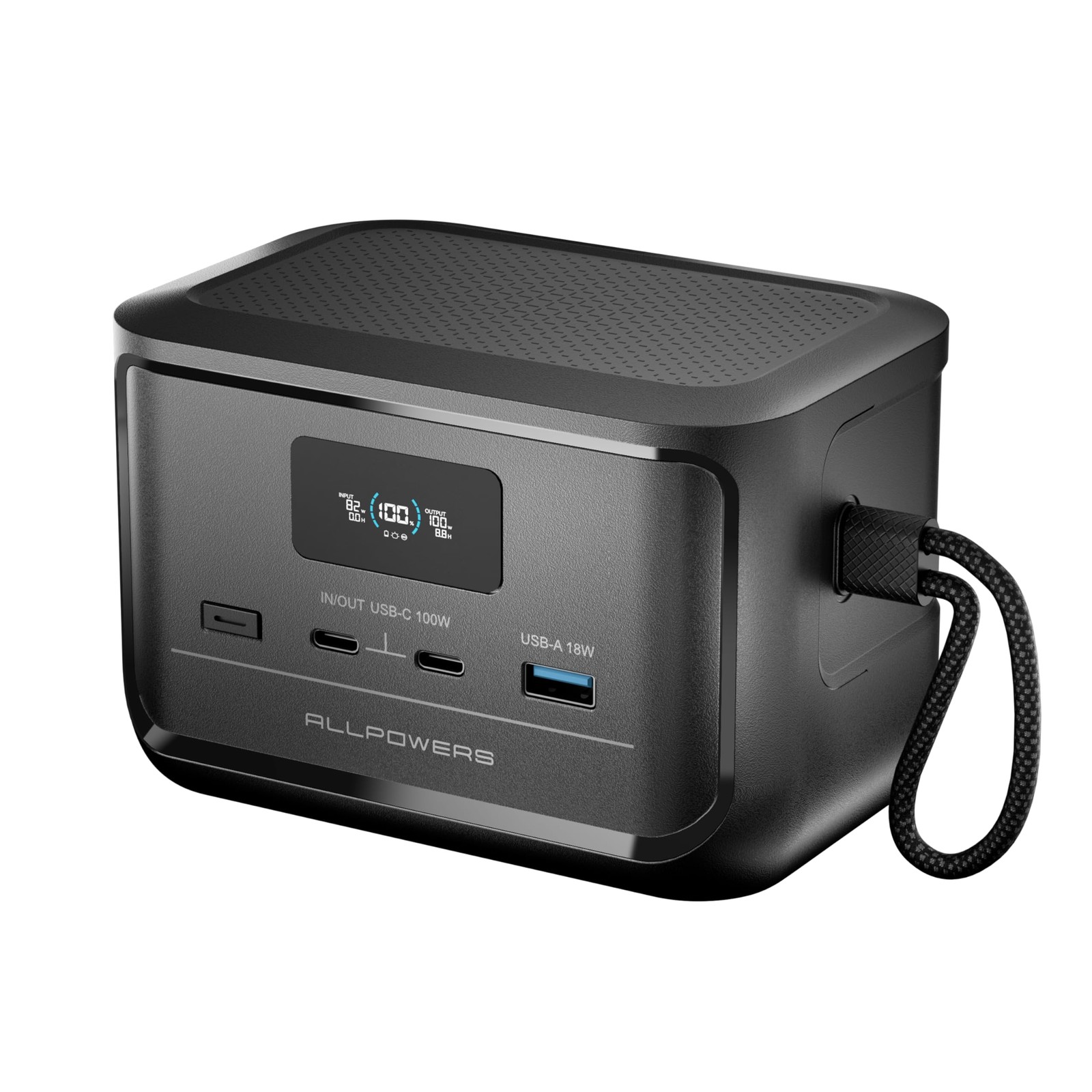 ALLPOWERS 99WH 100W Portable Power Station Charger 2-Port USB C for MacBook iPad