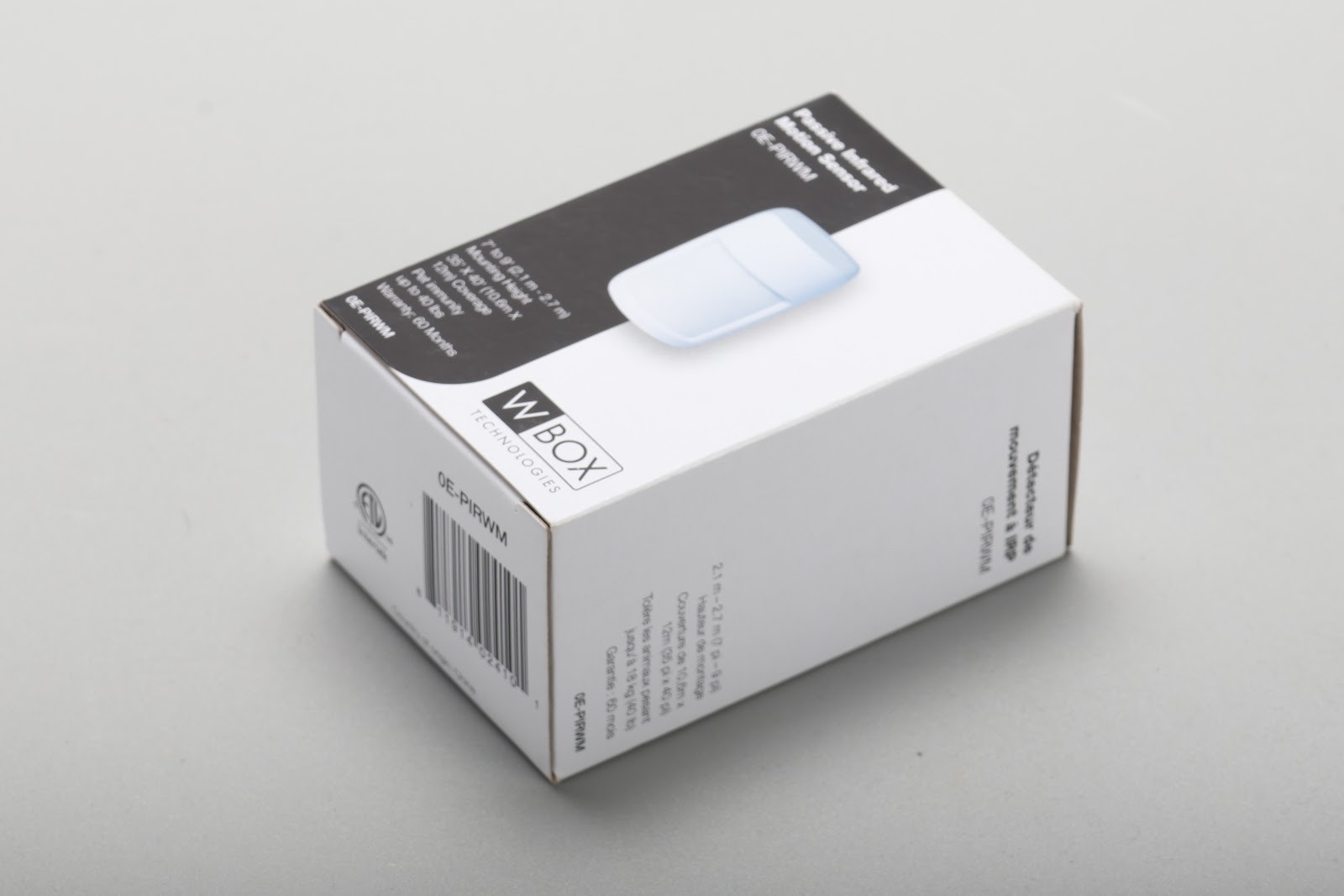 W Box 0E-PIRWM Passive Infrared Motion Sensor - NEW