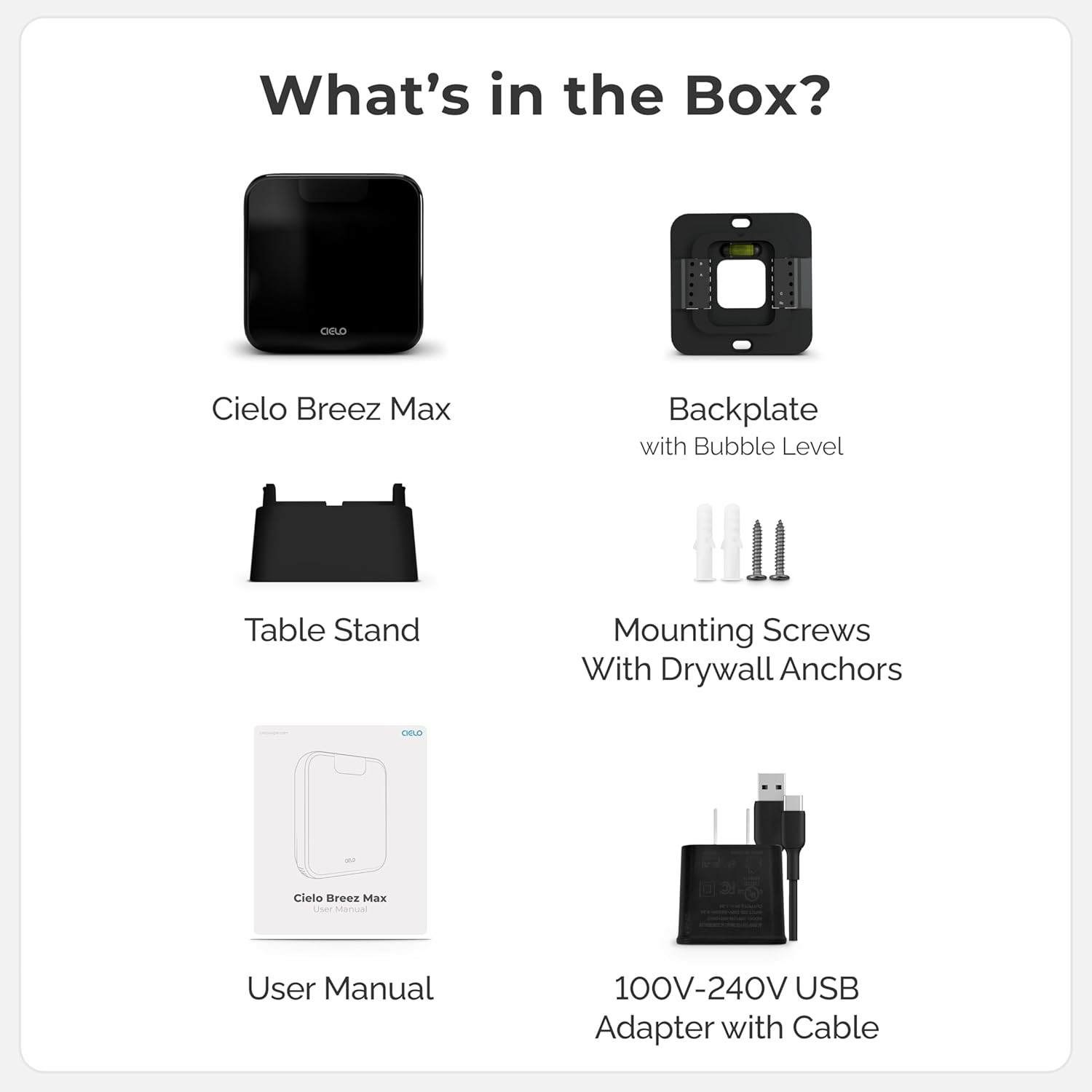 Breez Max Smart AC Controller | AHR Product of the Year Wifi Thermostat for Min
