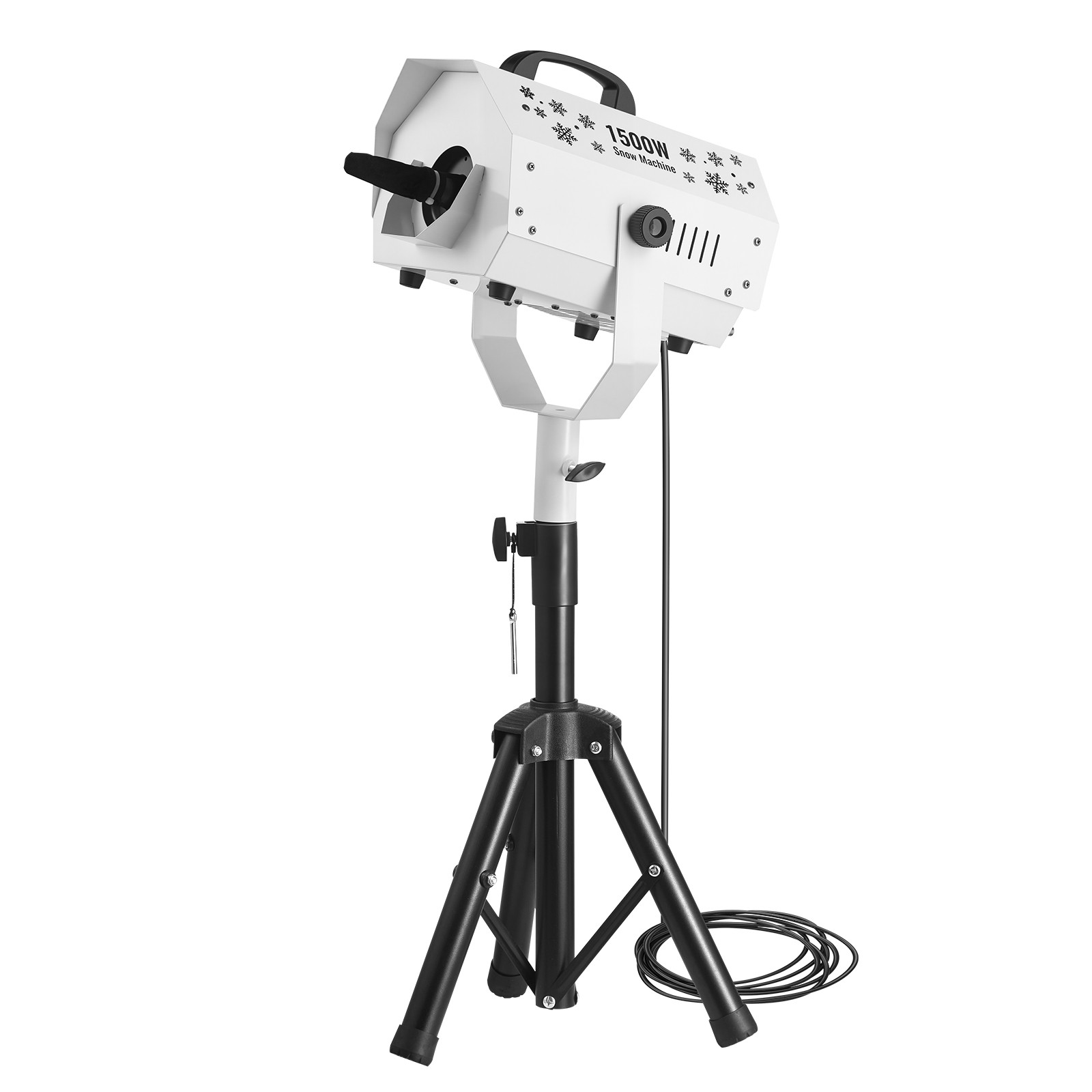 VEVOR Snow Machine 1200W Snow Making Machine with Height Adjustable Stand