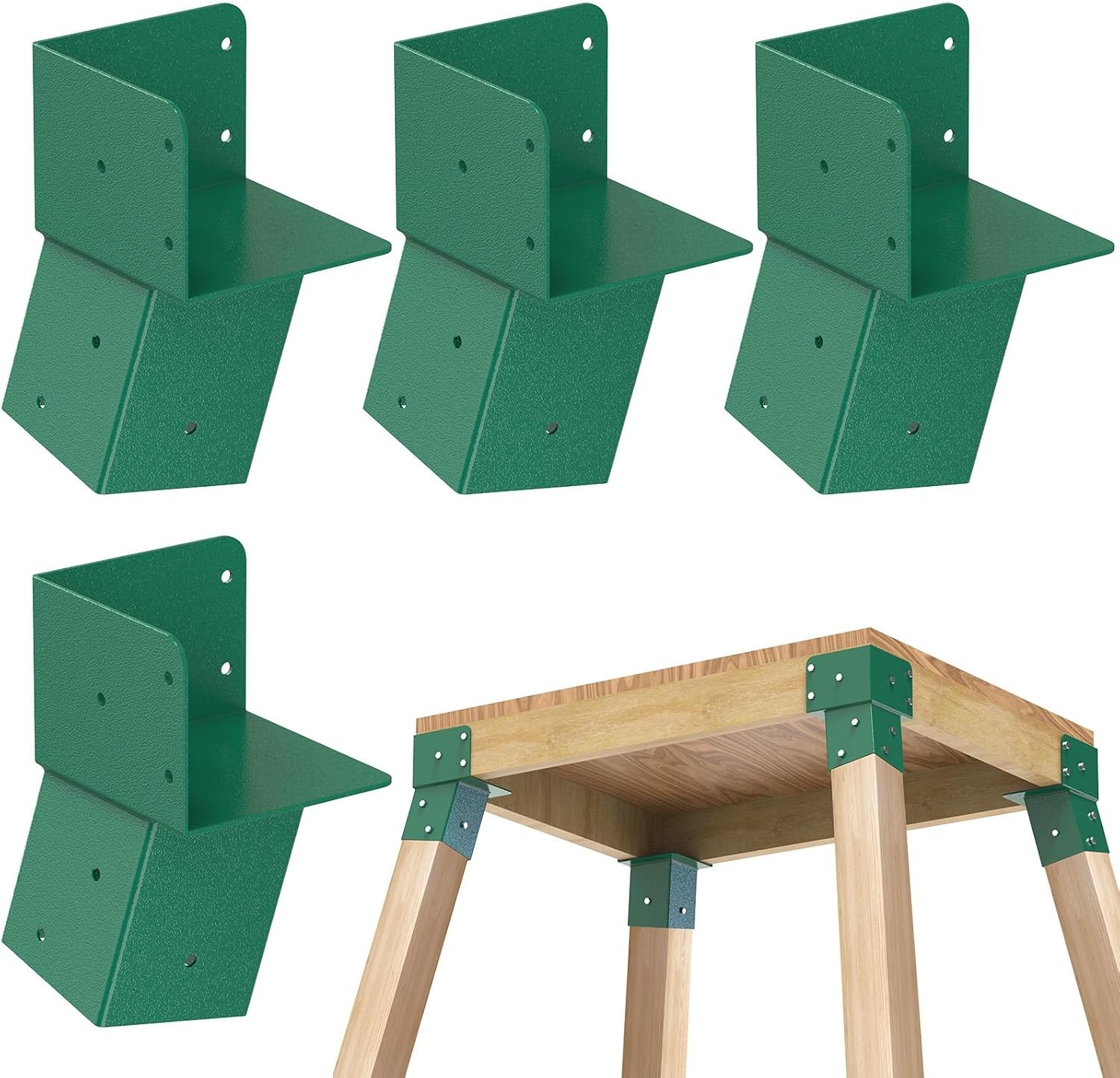 Heavy Duty Deer Stand Brackets, 4x4 Compound Angle Bracket