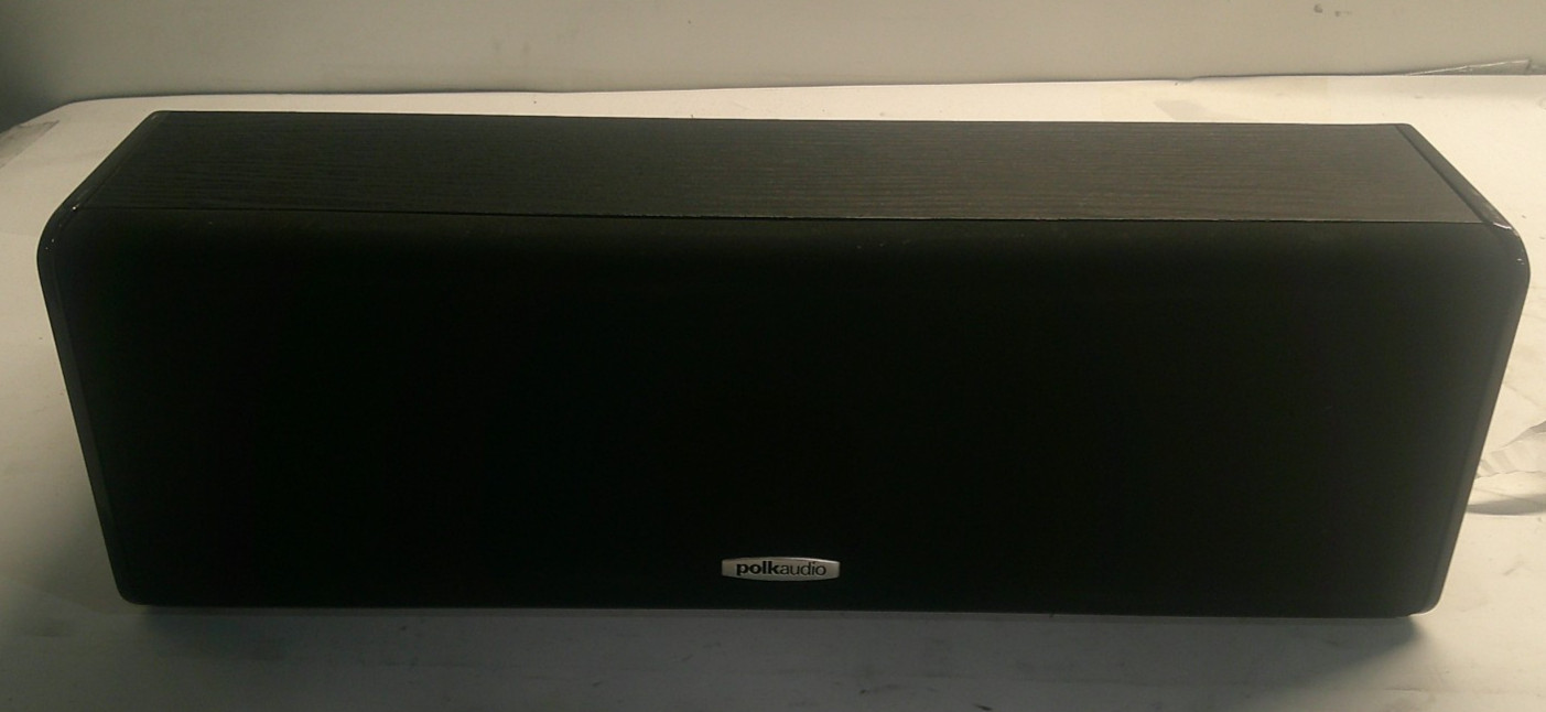 PolkAudio CS10 Black  Center Channel  Speaker
