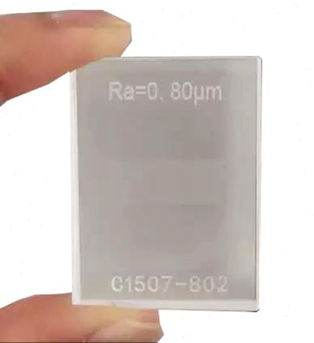 Standard Surface Roughness Tester Calibration Sample Block Square Wave RA 0.8μm