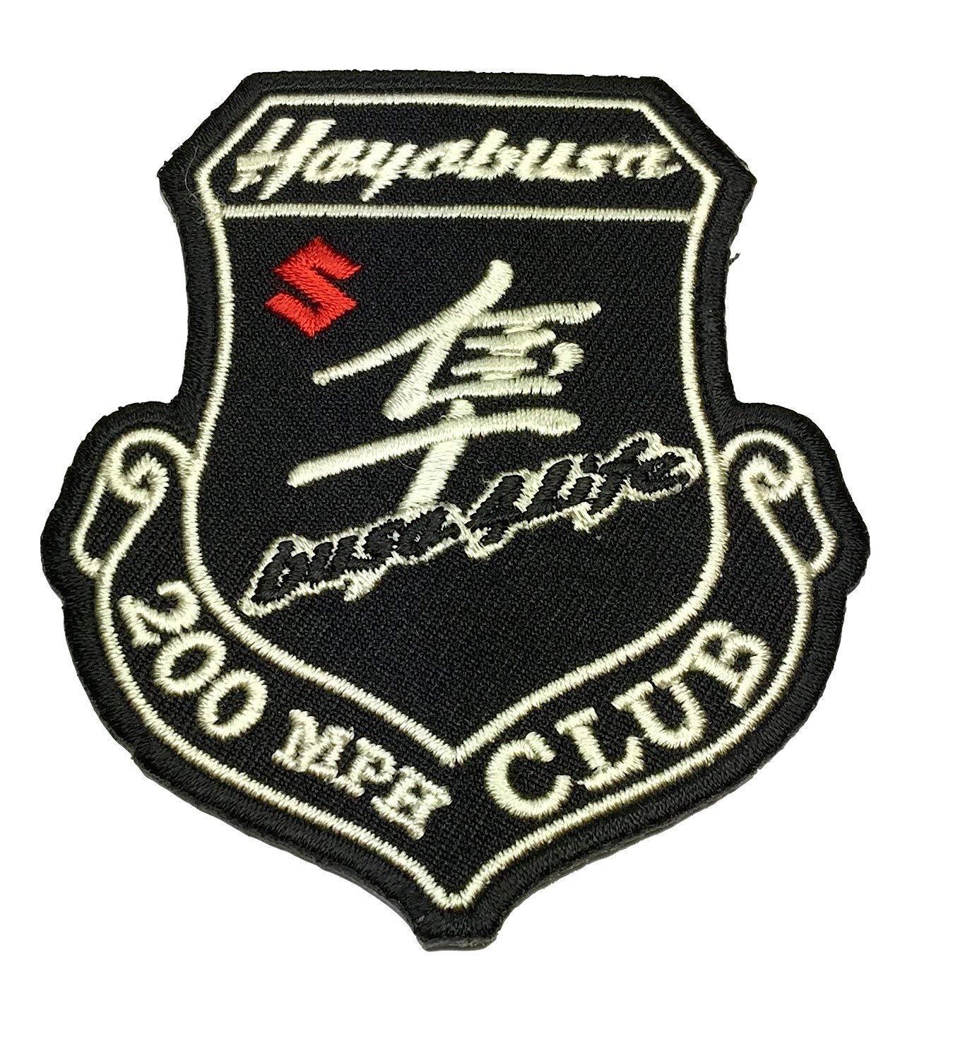 Hayabusa 200 Mph Club Suzuki Embroidered Patch (SZ1)