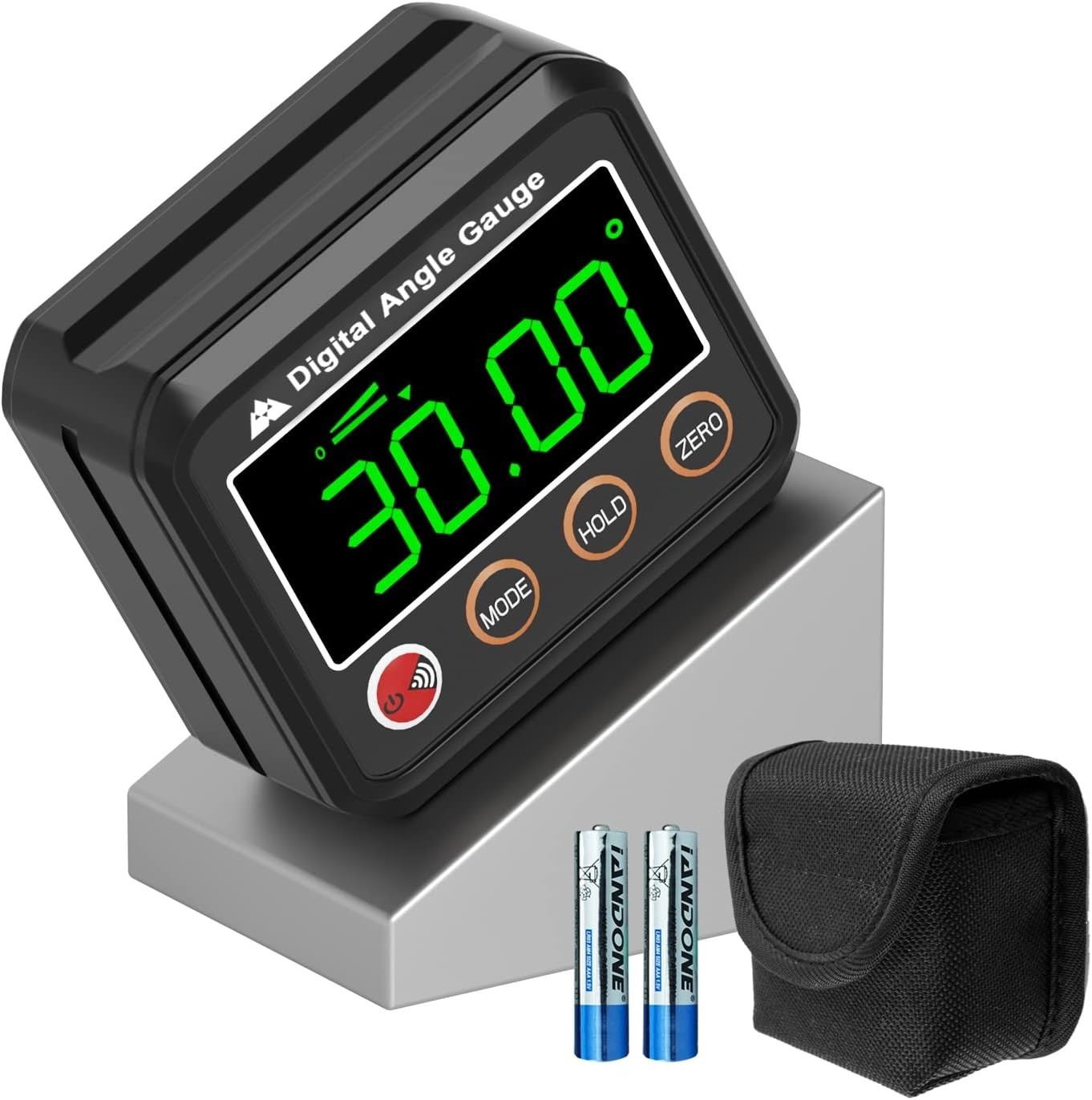 Compact Digital Protractor with LED Screen - Enhance Your Measuring Precision