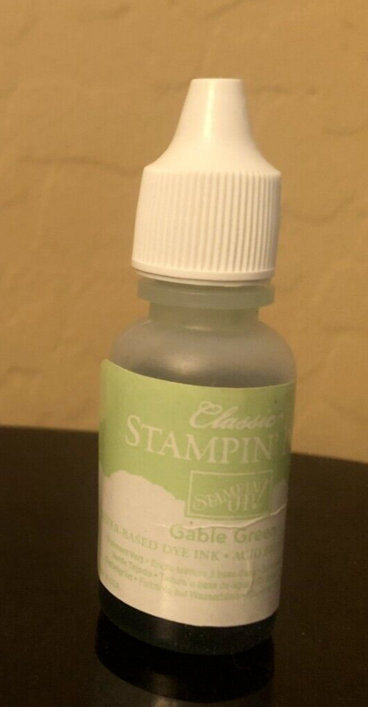 Stampin Up CLASSIC Ink Refill GABLE GREEN - Last One!