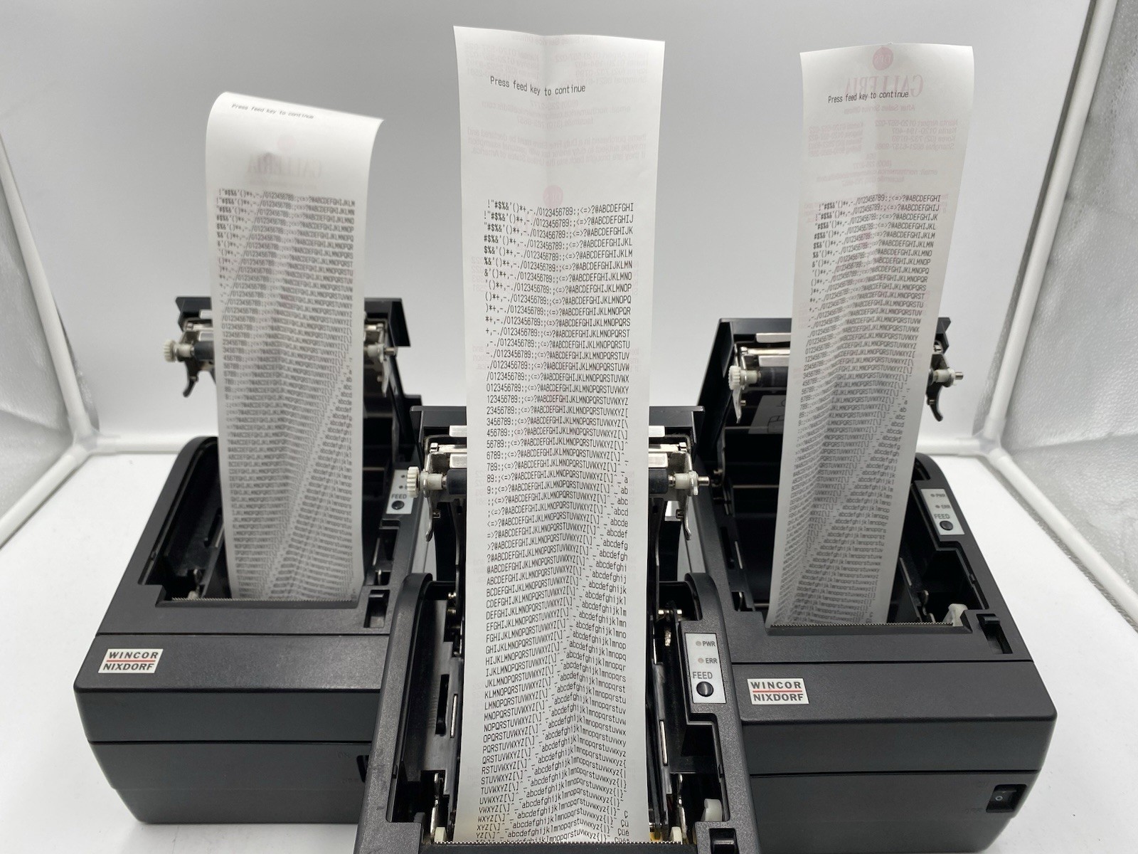 Lot of 3 Wincor Nixdorf TH200E POS THERMAL PRINTER