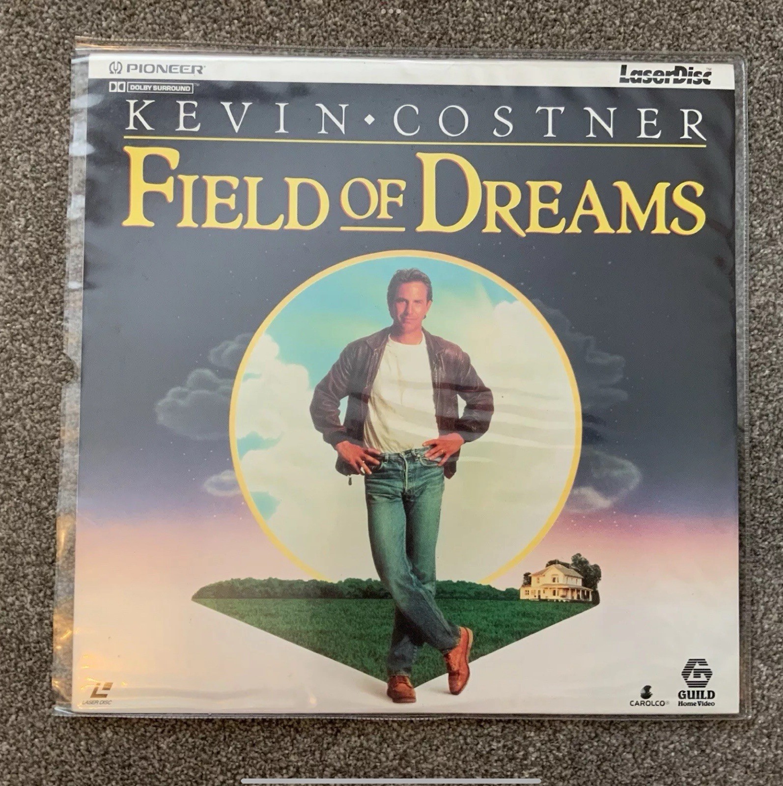 Field Of Dreams LaserDisc Retro Movie Cult Film Kevin Costner Collection