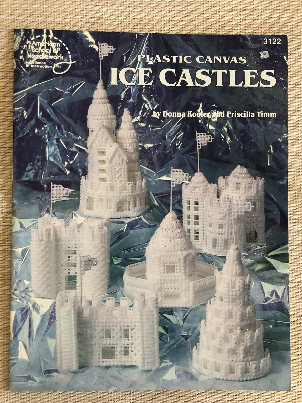 American School of Needlework Ice Castles In Plastic Canvas #3122 © 1993