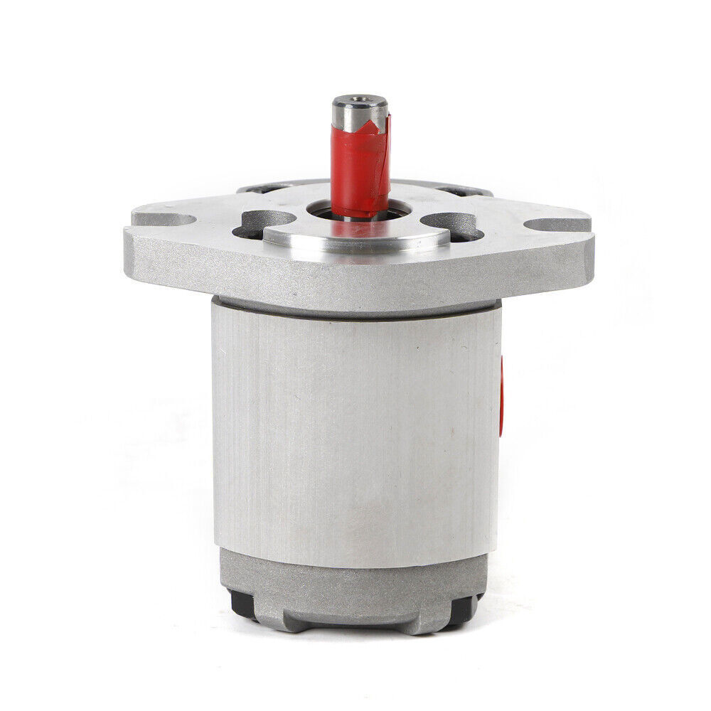 Mini High Pressure Hydraulic Gear Pump SAE Flat Key 6ML/R