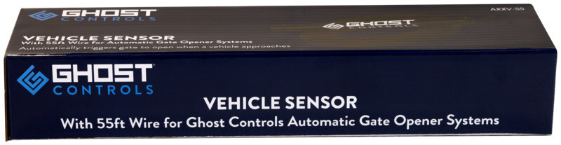 Ghost Controls AXXV Wired Vehicle Sensor with 55 ft. Cable for Automatic Gate