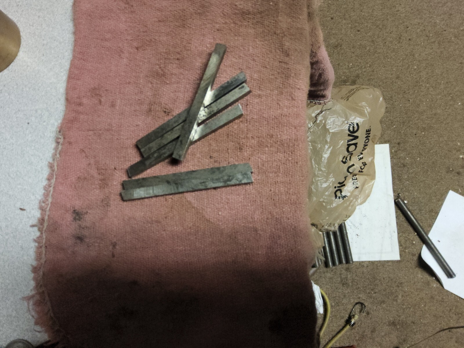 HIGH SPEED 3/16'' x 3/16'' x 2-1/2'' Square Tool  Lathe Fly Cutter  6 PIECES