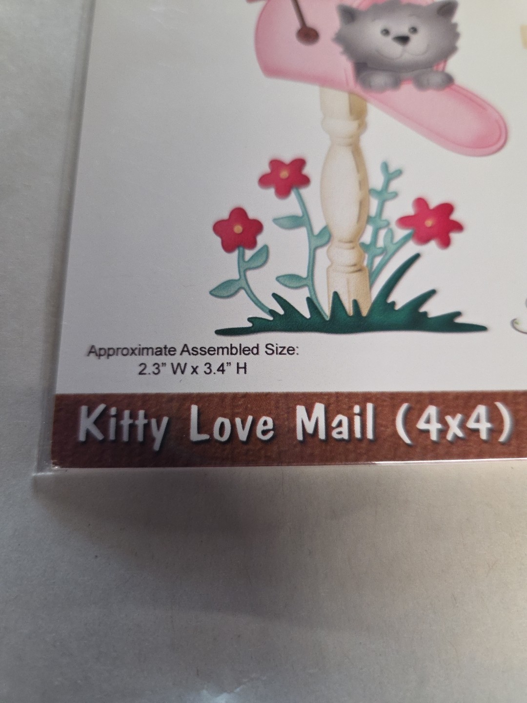 Cottage Cutz Die Kitty Love Mail