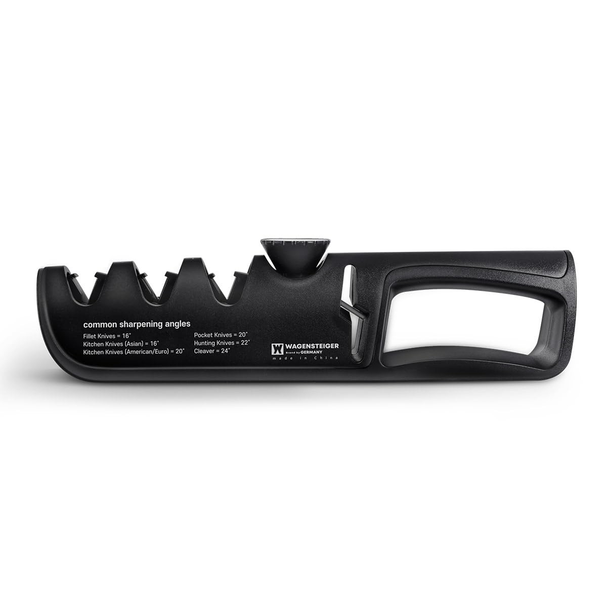 Wagensteiger Handheld Knife & Scissors Sharpener with Adjustable Sharpening A...