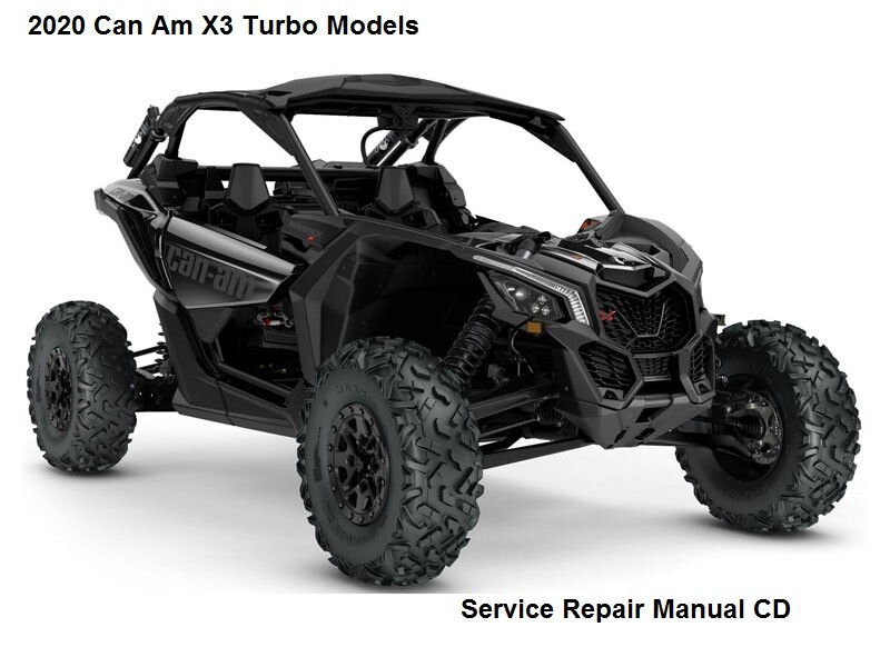 2020 Can-Am CanAm Maverick X3 X RS XDS TURBO R RR MAX Service Repair Manual CD