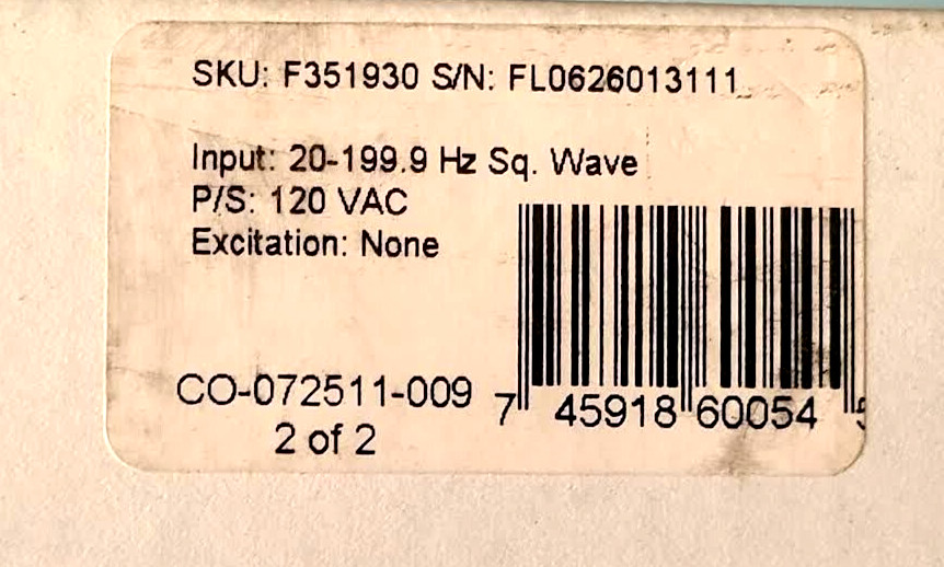 SIMPSON F351930 (BRAND NEW) Digital Panel Meter
