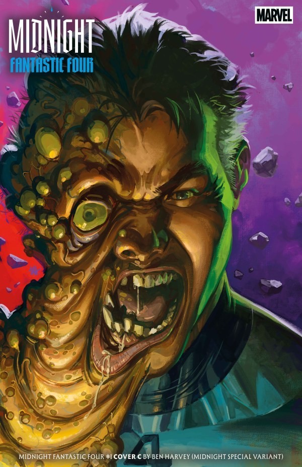 MIDNIGHT FANTASTIC FOUR #1 BEN HARVEY VAR **PREORDER 10/07/26** HOT!