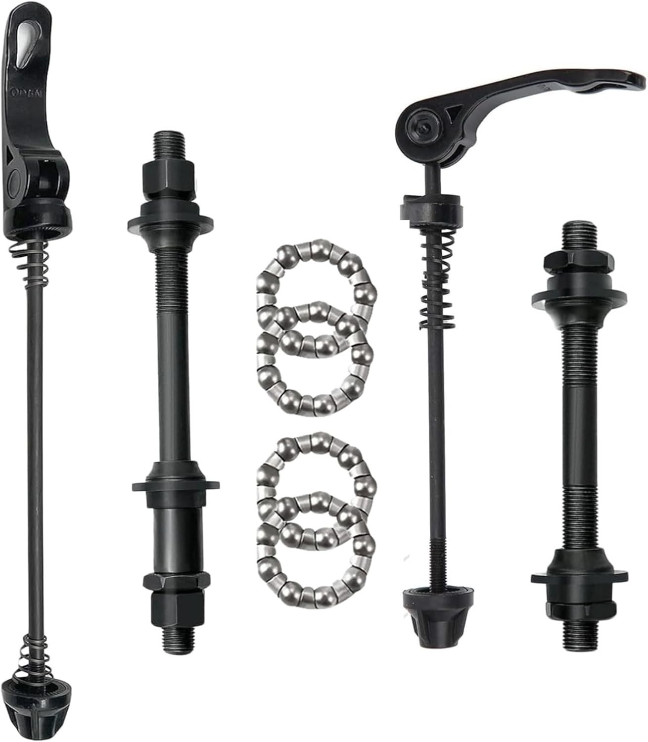 Bike Quick Releases Set, 1 Pair MTB Quick Release Bicycle Hub Road Mountain Bike