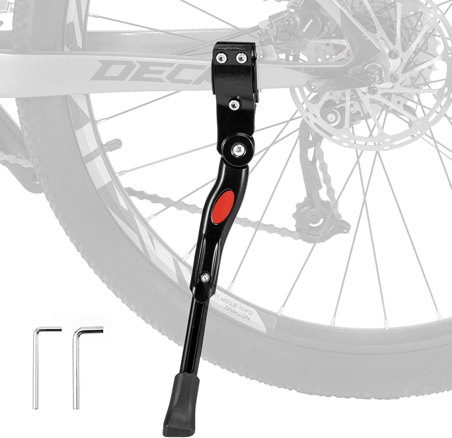 ROCKBROS Adjustable Aluminium Alloy Kickstand for 22' Mountain Bike & Road Bike