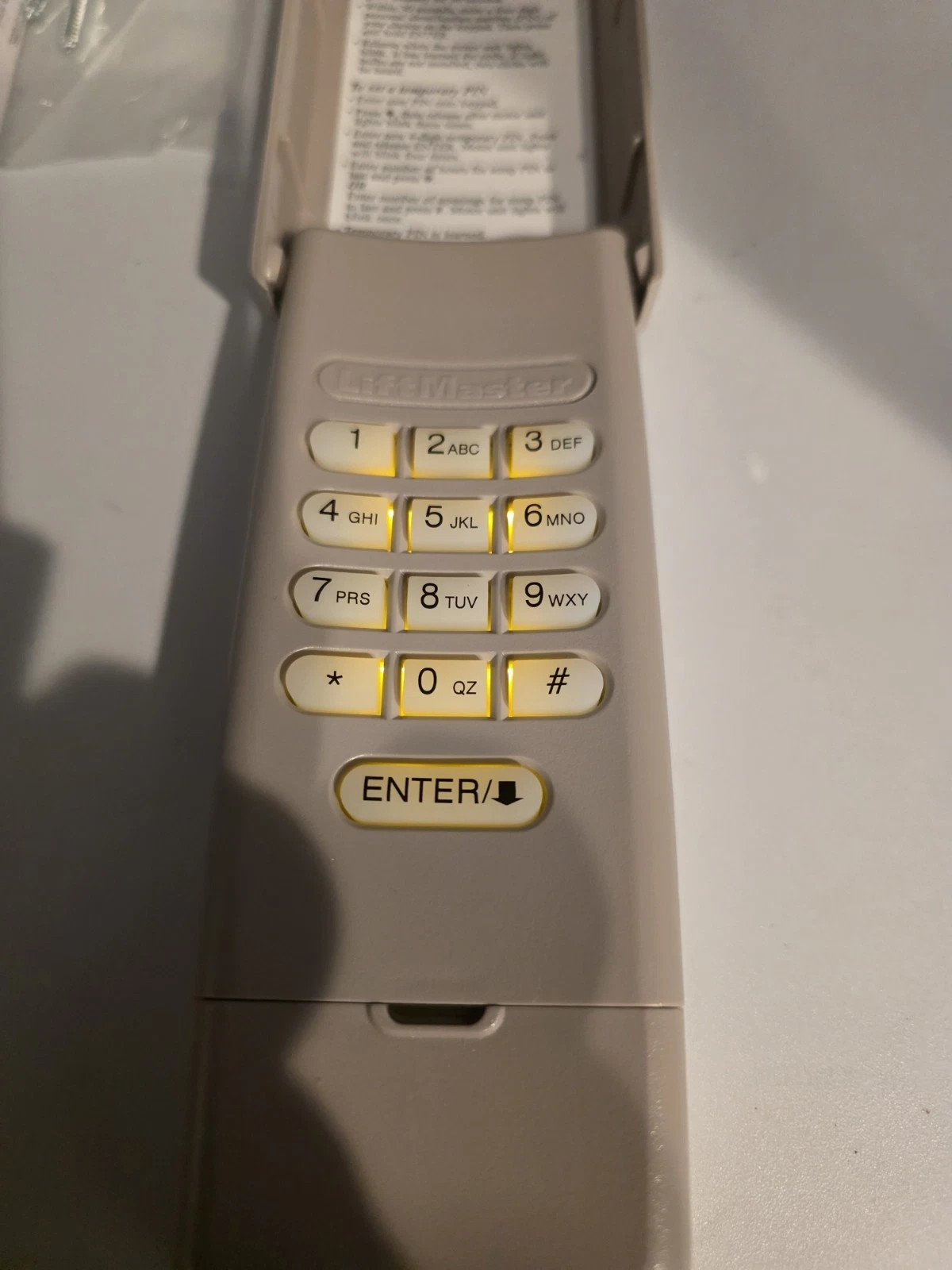 LiftMaster 877LM Wireless Garage Door Keyless Entry System