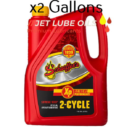 Schaeffer's 9006 Full Synthetic Racing 2 Stroke Oil 2 Gallons