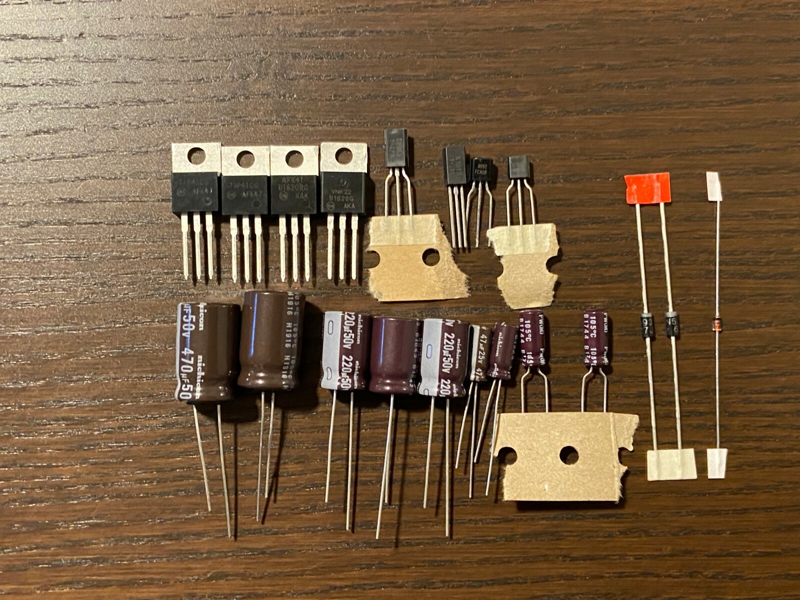 Sansui TU-9900 Power Supply Board Rebuild Kit High-Quality Tuner Recap Set