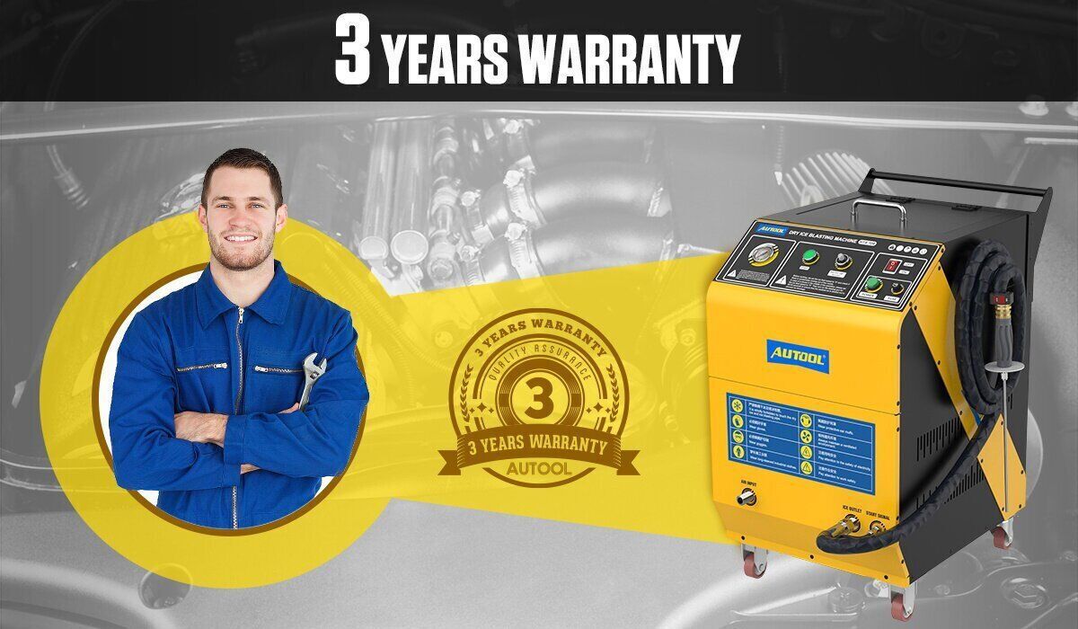 Dry Ice Blasting Cleaner Dry Ice Blaster Machine For Car Ships Aviation Cleaning