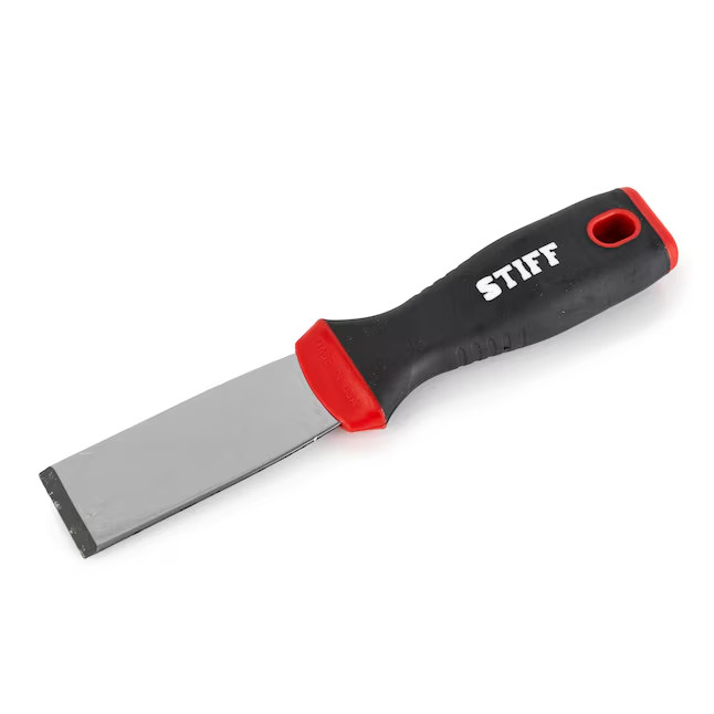 Warner Pro Grip Stiff 1-1/4-in Steel Reusable Putty Knife