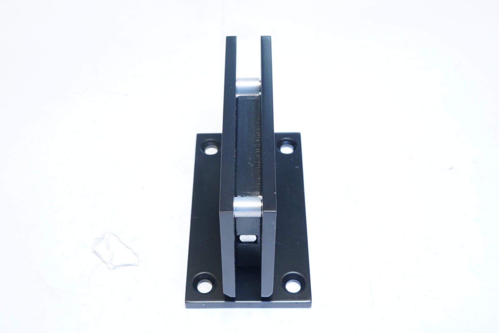 NO HARDWARE! FHC Venice Series Wall Mount Hinge - Full Back Plate - Matte Black