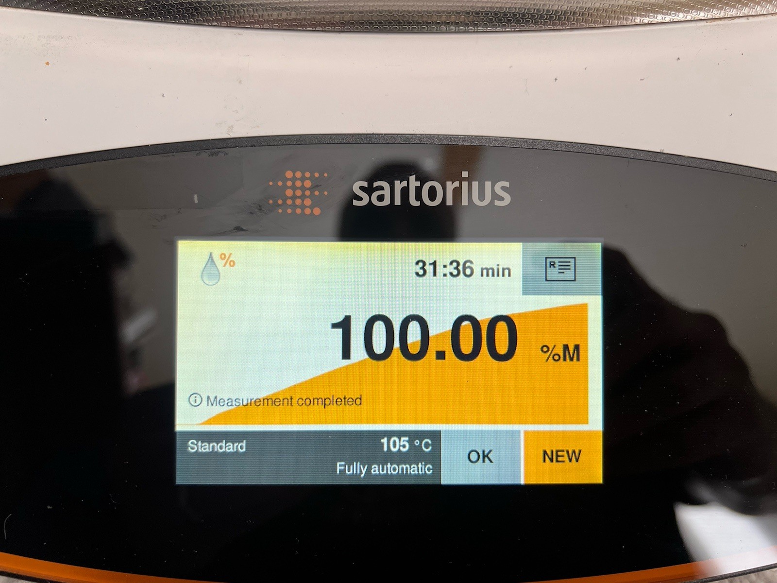 Sartorius Moisture Analyzer - Model MA160