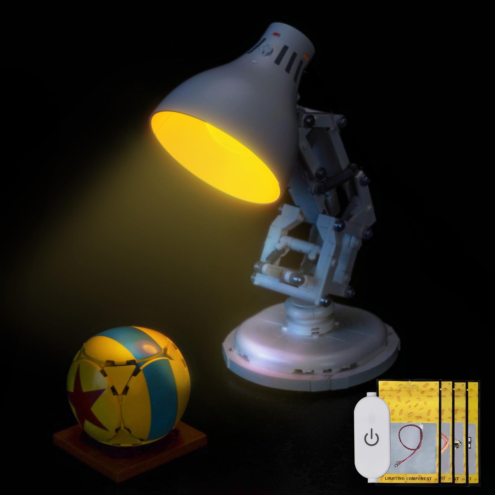 LED Light Kit for Lego Disney Pixar Luxo Jr Set Compatible 21357