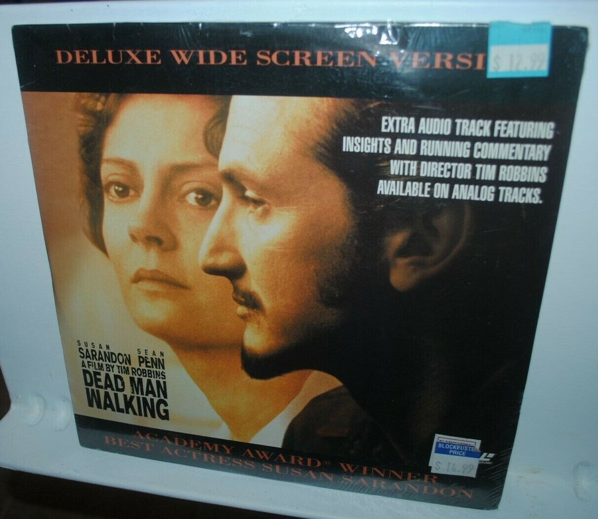 Dead Man Walking, LASERDISC, Susan Sarandon, Sean Penn SEALED deluxe widescreen