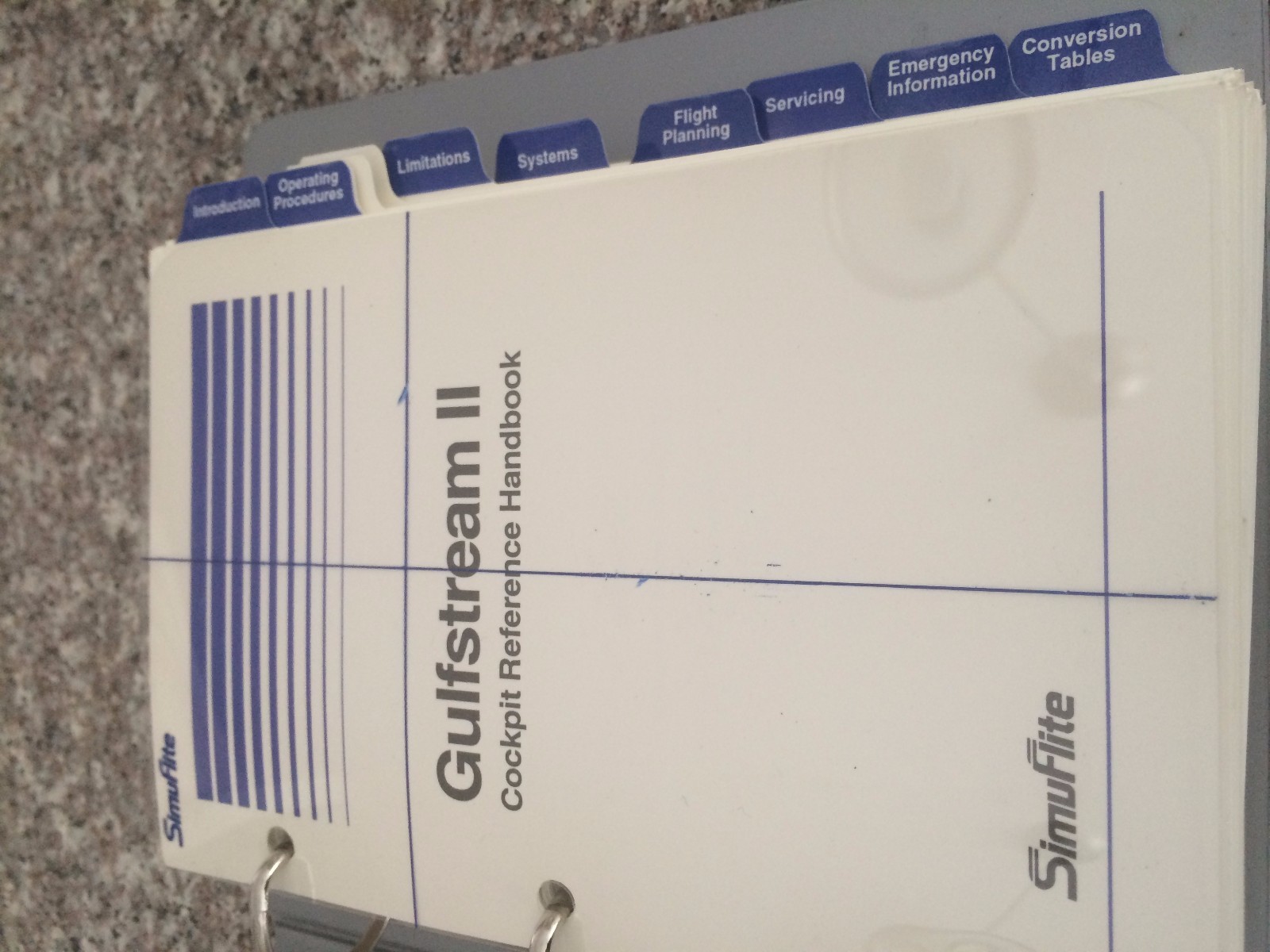 Gulfstream II Cockpit Reference Handbook