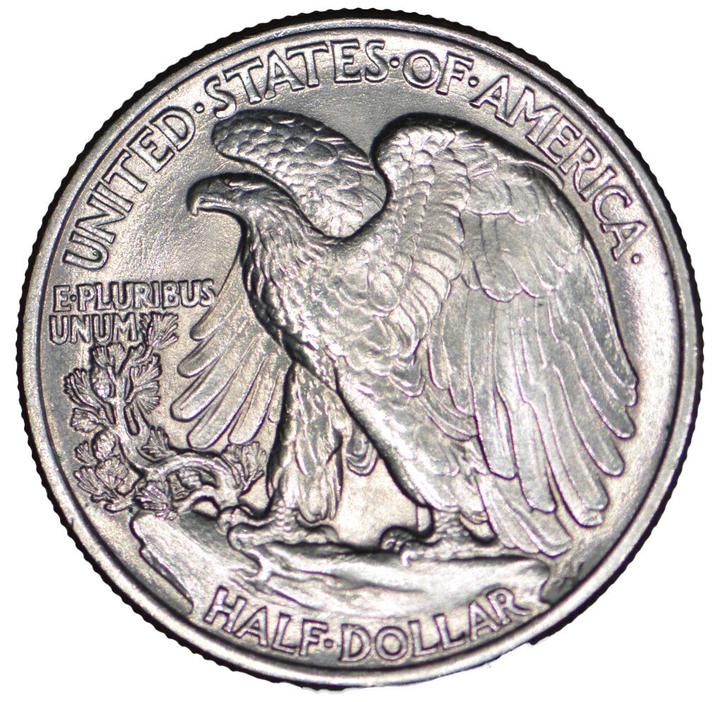 1945 Walking Liberty Half Dollar ~ Uncirculated