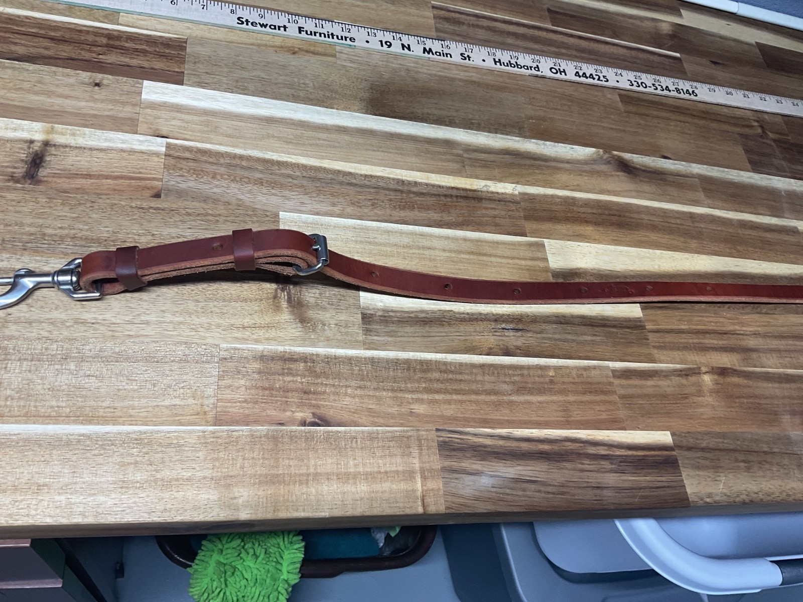 Weaver Leather Working Tack Tie Down, Harness Leather, 30-1076